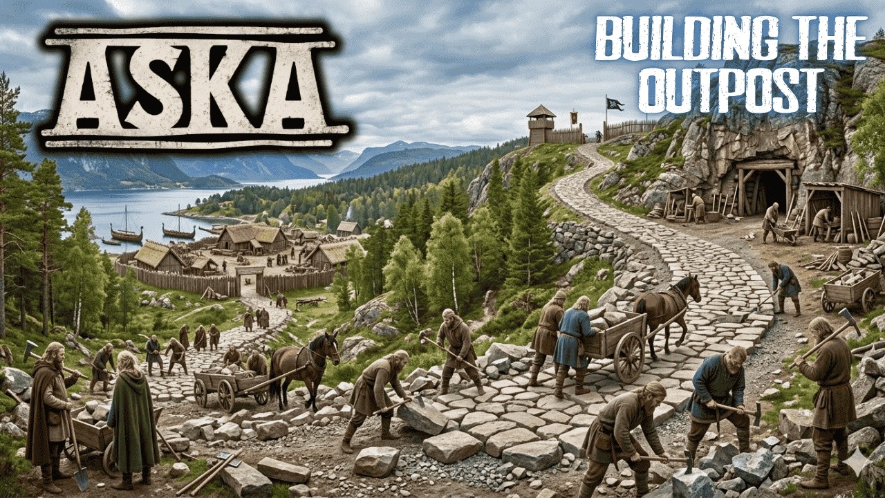 Building The Outpost. | ASKA EP29 Gameplay 2026