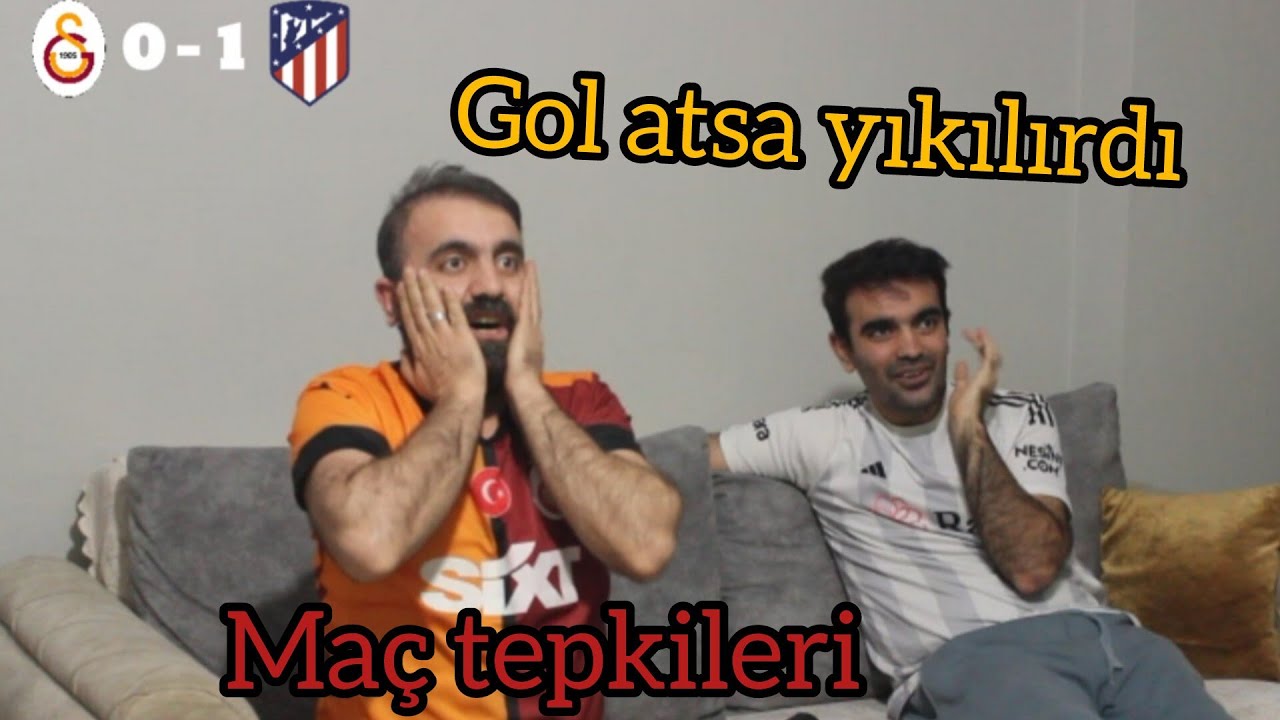 GALATASARAY - ATLETİCO MADRID ..MAÇ TEPKİSİ SON DK KAÇAN GOL.. 1-1