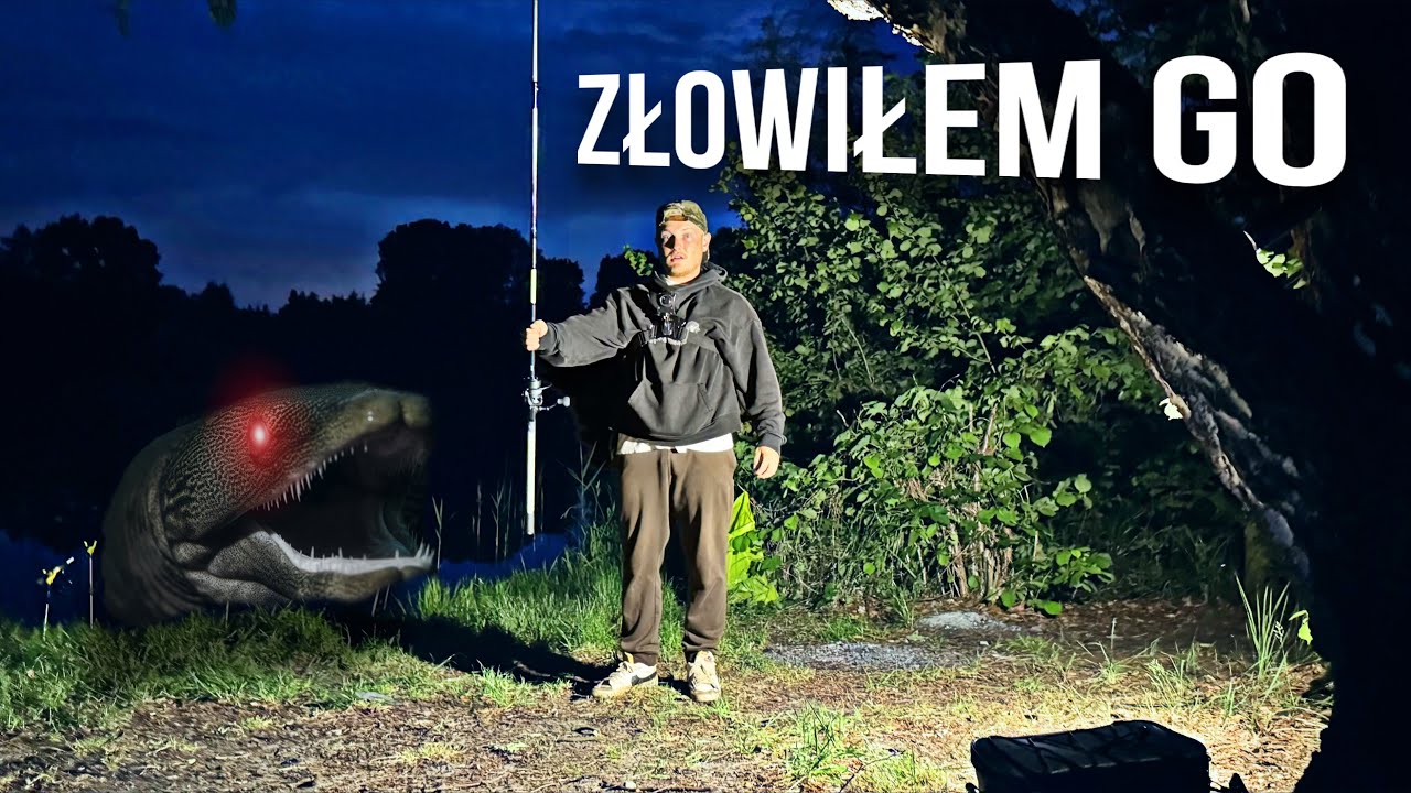 ZAPOLOWAŁEM NA TOKSYCZNEGO GADA Z JEZIORA!