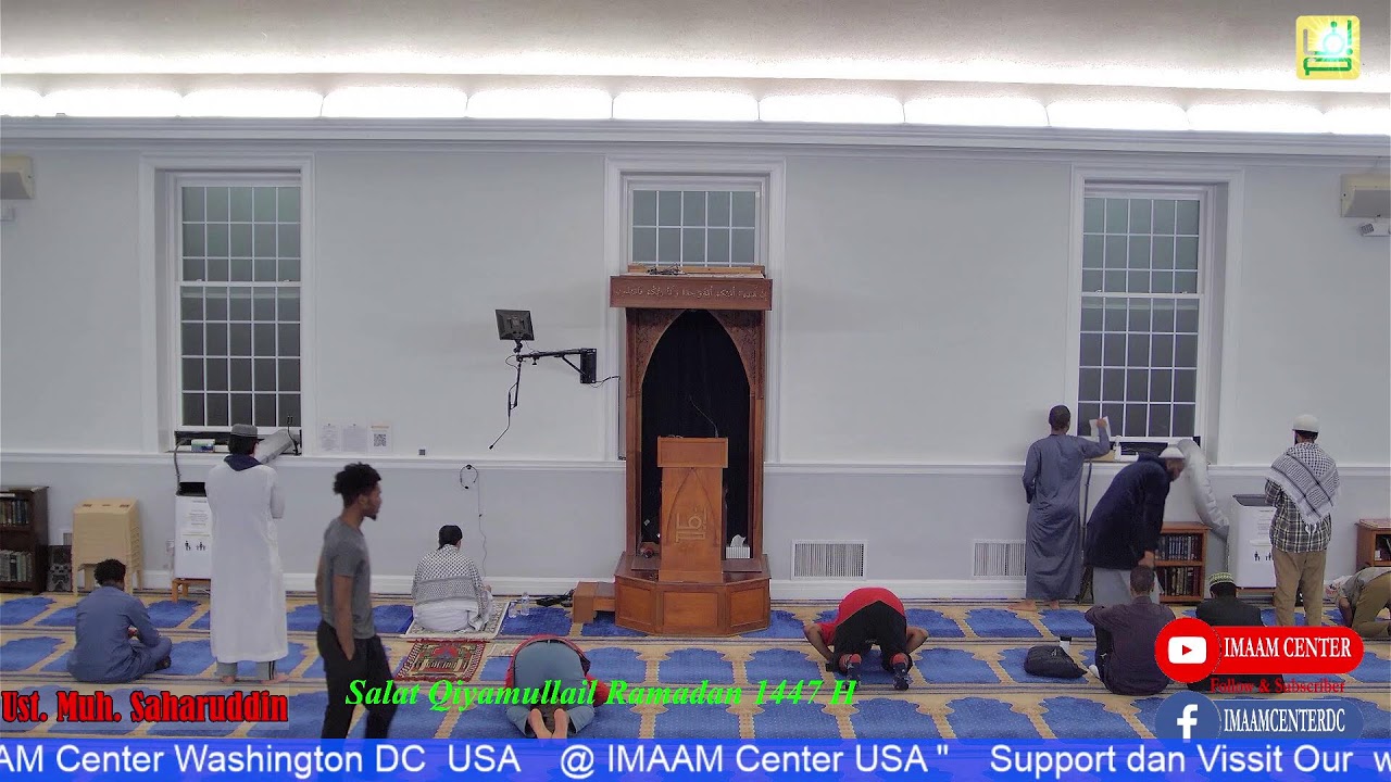Sholat Qiyamullail Malam 23 Bersama Ustad Muhammad Saharuddin  @IMAAM center March 11  2026