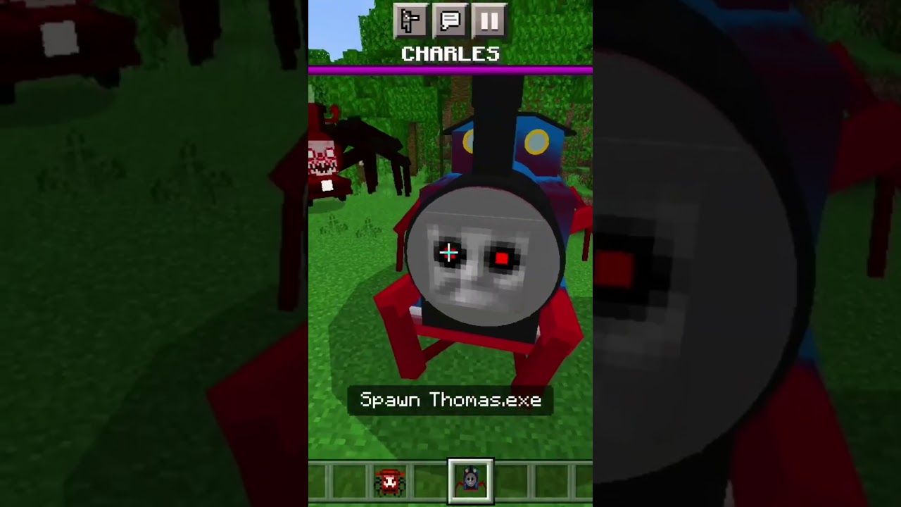 Choo Choo Charles vs. Thomas.EXE - Minecraft PE