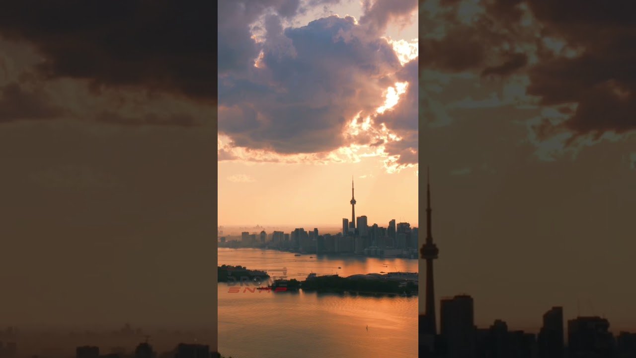 Toronto - Canada 🇨🇦 #shorts #toronto #canada  #dronesnap #aerial #dji #drone