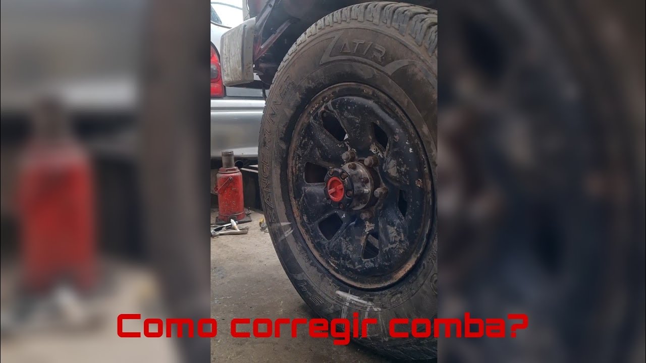 Correccion de comba delantera de Toyota hilux