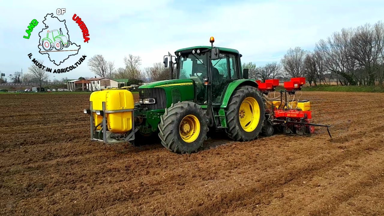 John Deere 6220 - Matermacc MS 8230 Semina 2018