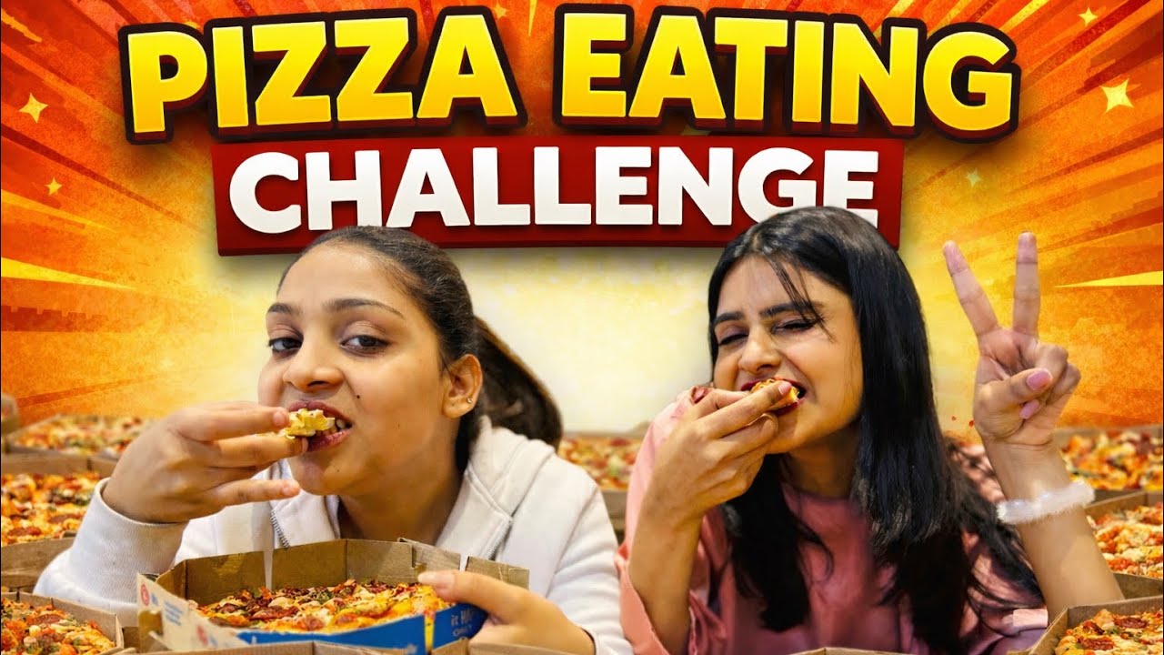 Pizza Eating Challenge Gone Crazy 🤯#challenge #food #dailyvlog #viral 