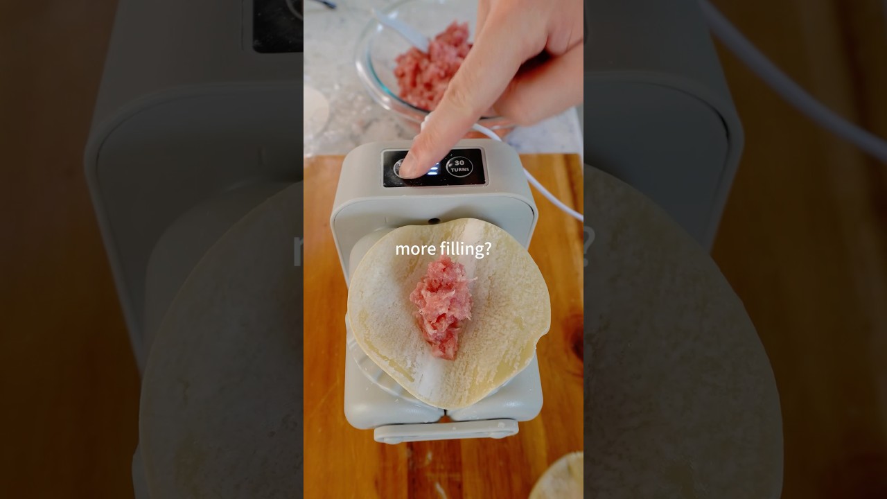 How to Use A Dumpling Machine 🥟