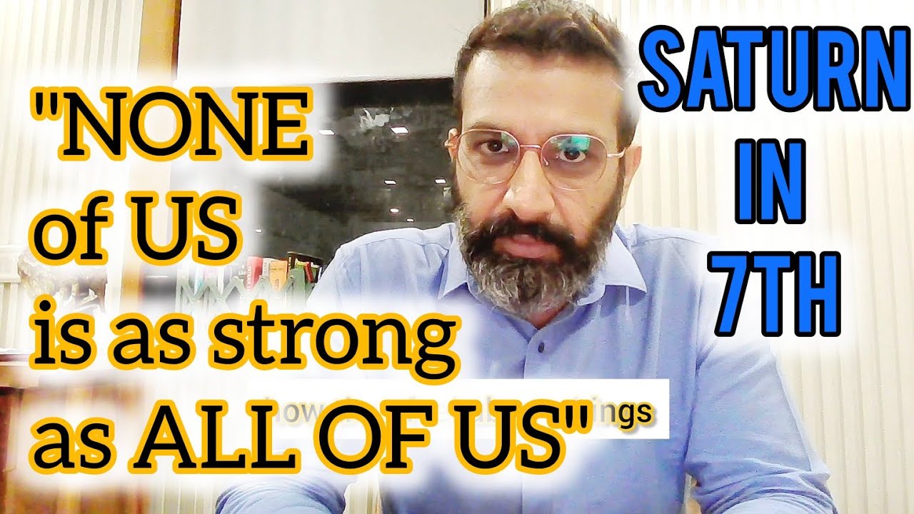 Saturn in 7th house and your life purpose and destiny #astrology