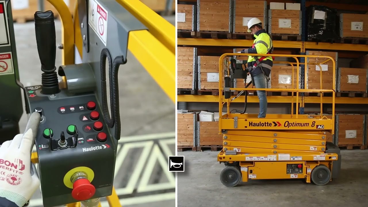 Controls overview - Haulotte OPTIMUM 8 Slab scissor lifts - ES