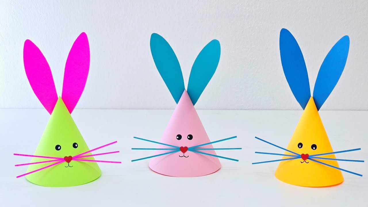 Easter Bunny Craft | Easter Decorations | Easter Craft Ideas | Easter DIY