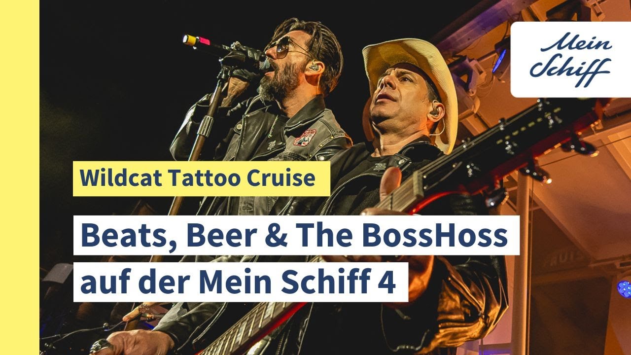 Wildcat Tattoo Cruise: The BossHoss an Bord der Mein Schiff 4 I Mein Schiff