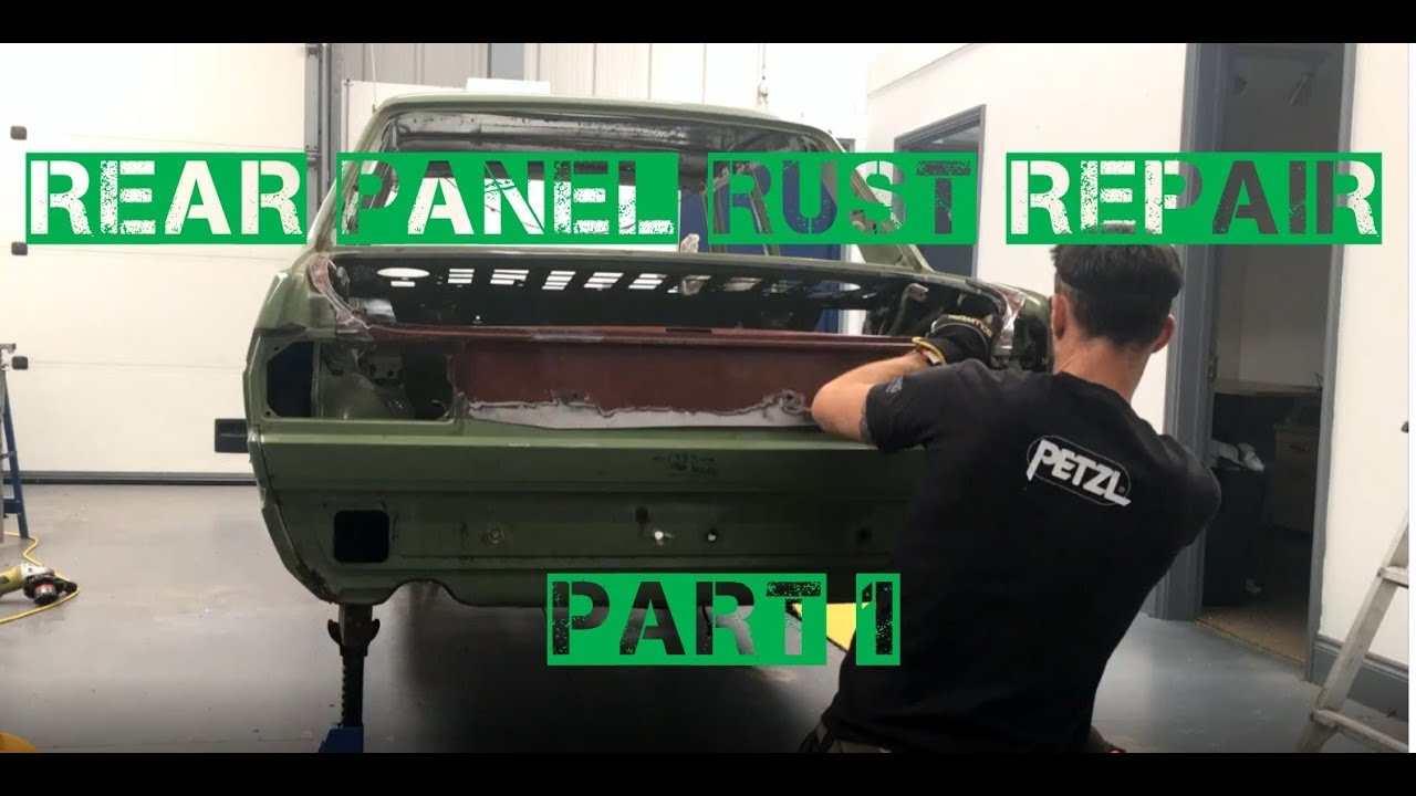 Mk1 Volkswagen Jetta Build Update - Episode 20: Rear panel rust repair part 1