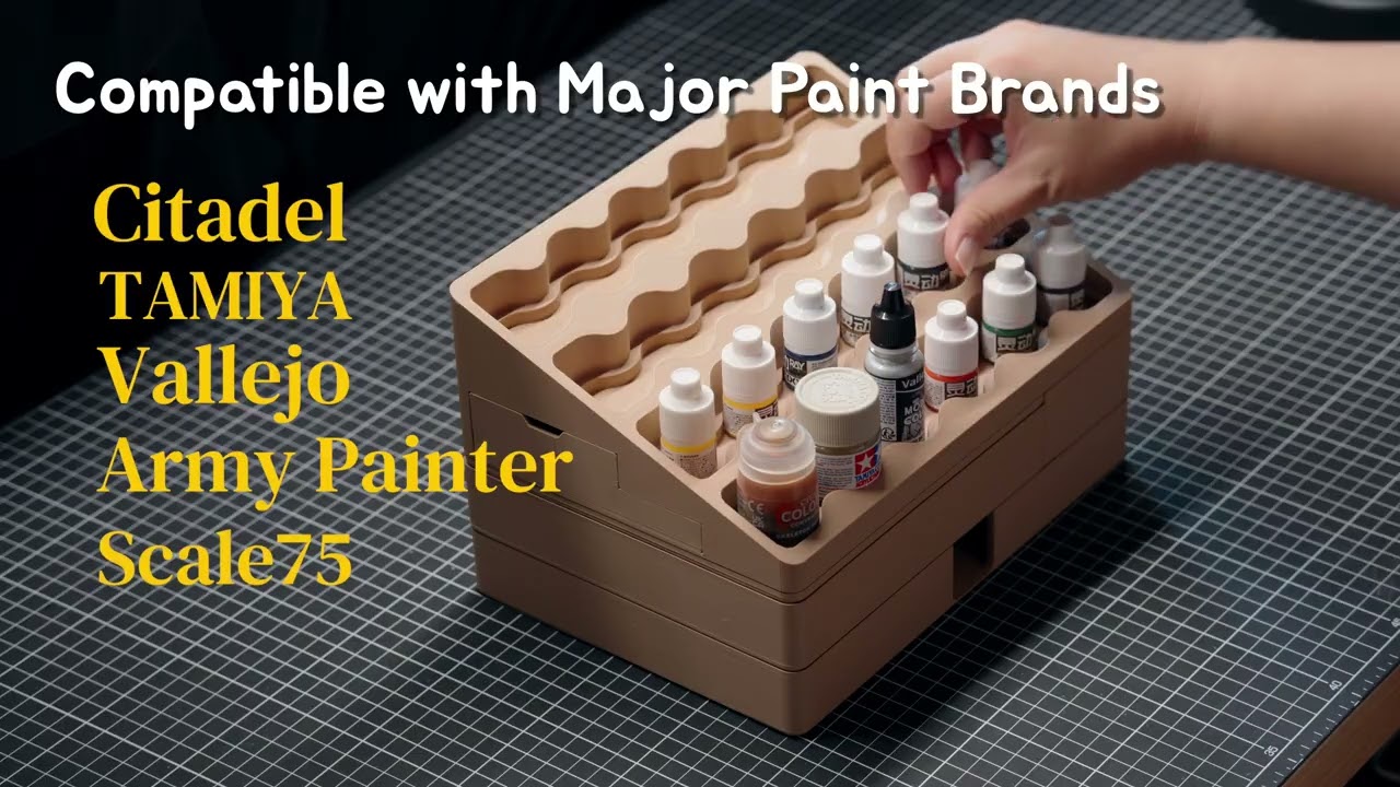 Stack & Paint &ndash; The Ultimate Modular Hobby Station for Miniature Painters (Now on Kickstarter!)