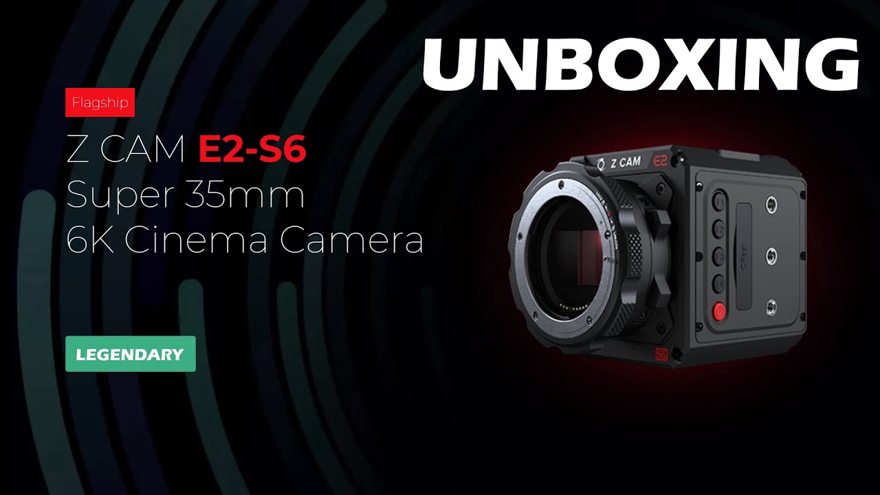 Z-Cam E2-S6 Flagship Cinema Camera - Speed Unboxing (1min 18secs)