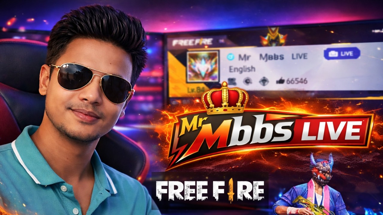 Free Fire LIVE 🔥 Rank Push 🔥 Bangladesh Server | 🔥 Mr Mbbs Live