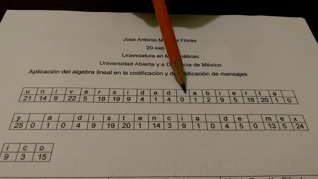 ALGEBRA LINEAL EN EL CIFRADO DE HILL_Jose Antonio Morales Flores