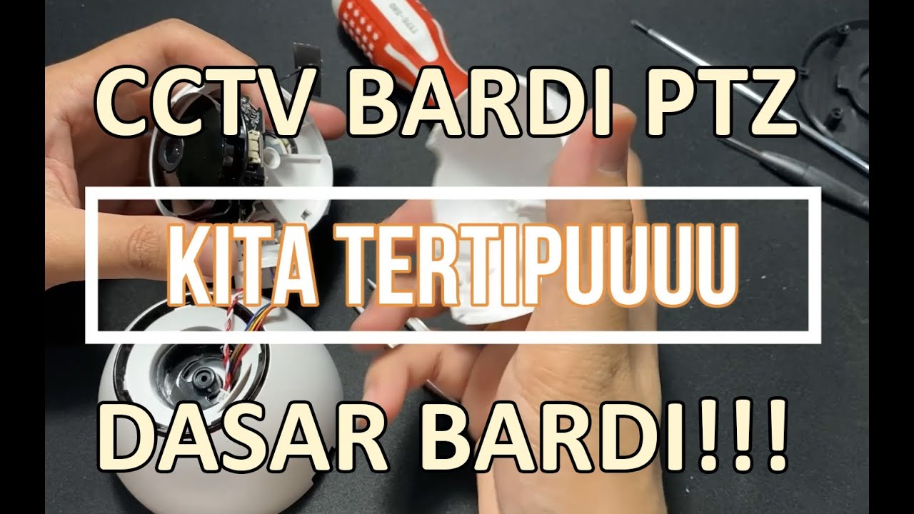 BONGKAR CCTV Indoor PTZ BARDI | BARDI SMART HOME SMART IP CAMERA