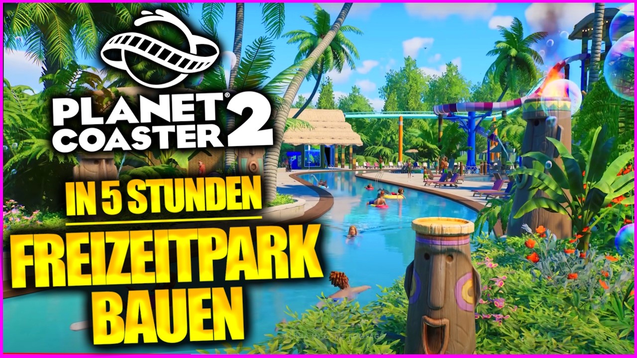 Ich baue einen Wasserpark, aber es eskaliert! | Planet Coaster 2