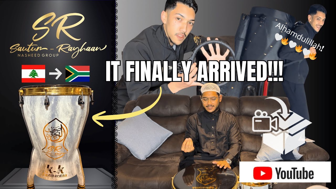 KAMBEH UNBOXING | SR 2025 | Testing out our NEW Custom Drum - MADE IN LEBANON!