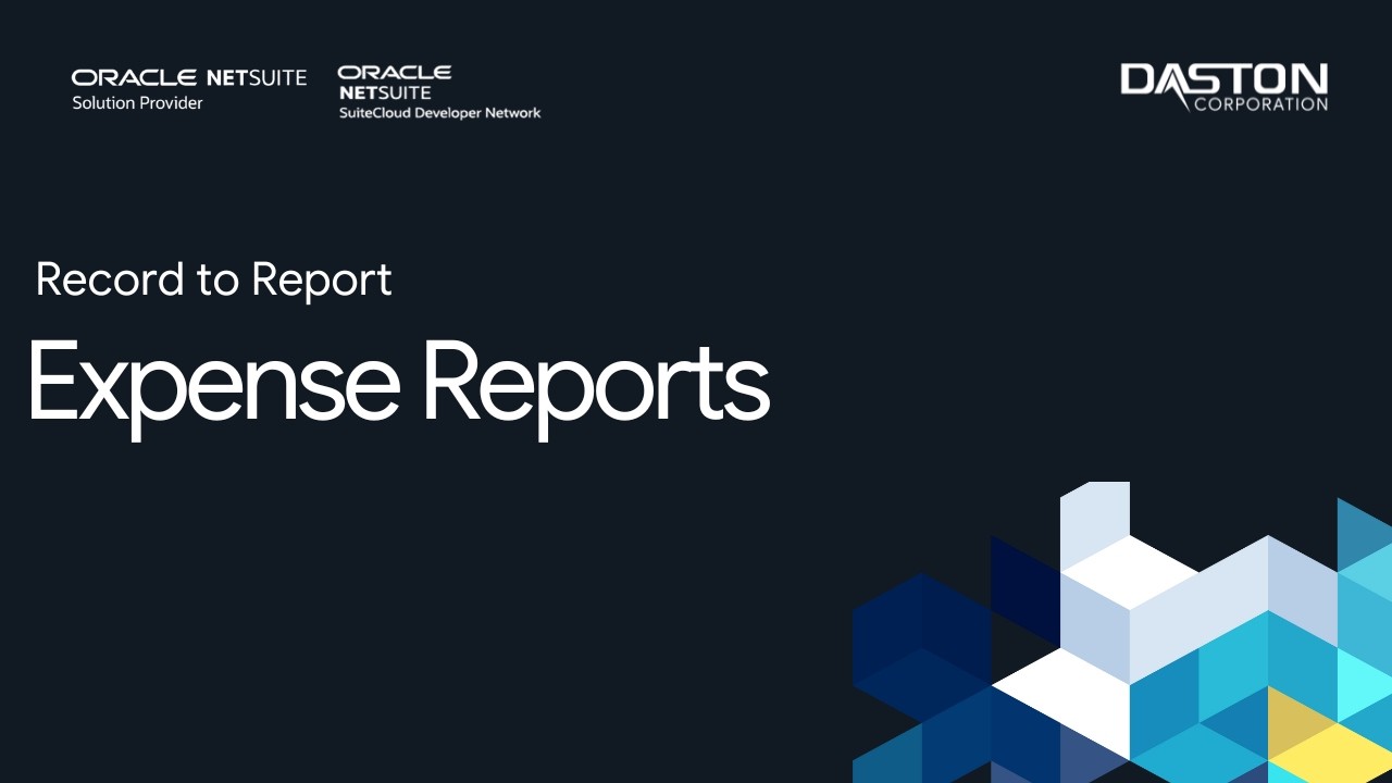Expense Reports