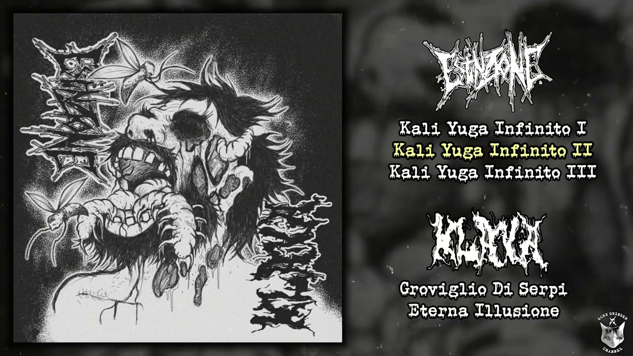 Estinzione / Klava - split CDr FULL ALBUM (2025 - Grindcore / Hardcore Punk)
