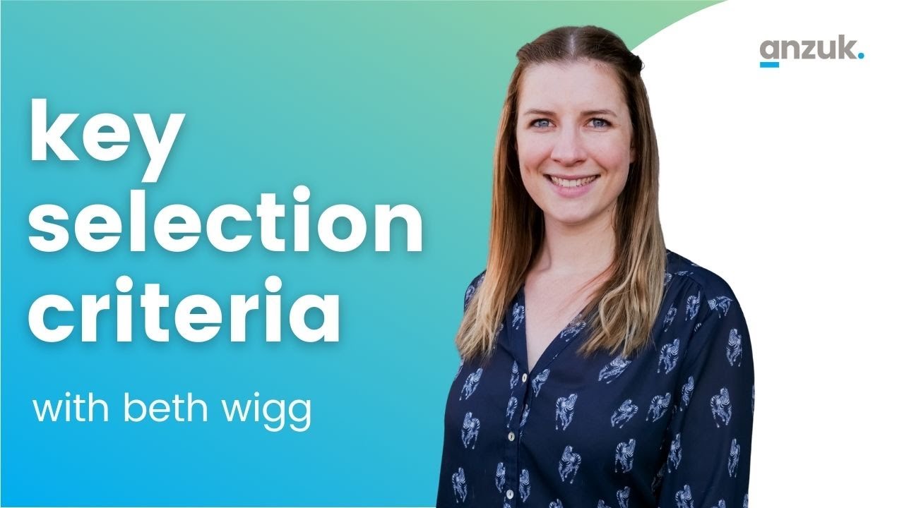 Key Selection Criteria Writing Advice - Part 1