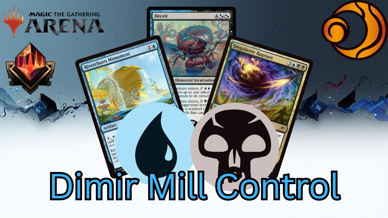 Dimir Mill Control | Perfect Foil for Doomsday/Lessons? | Or Too Clunky? | Lorwyn ECL Standard Bo3