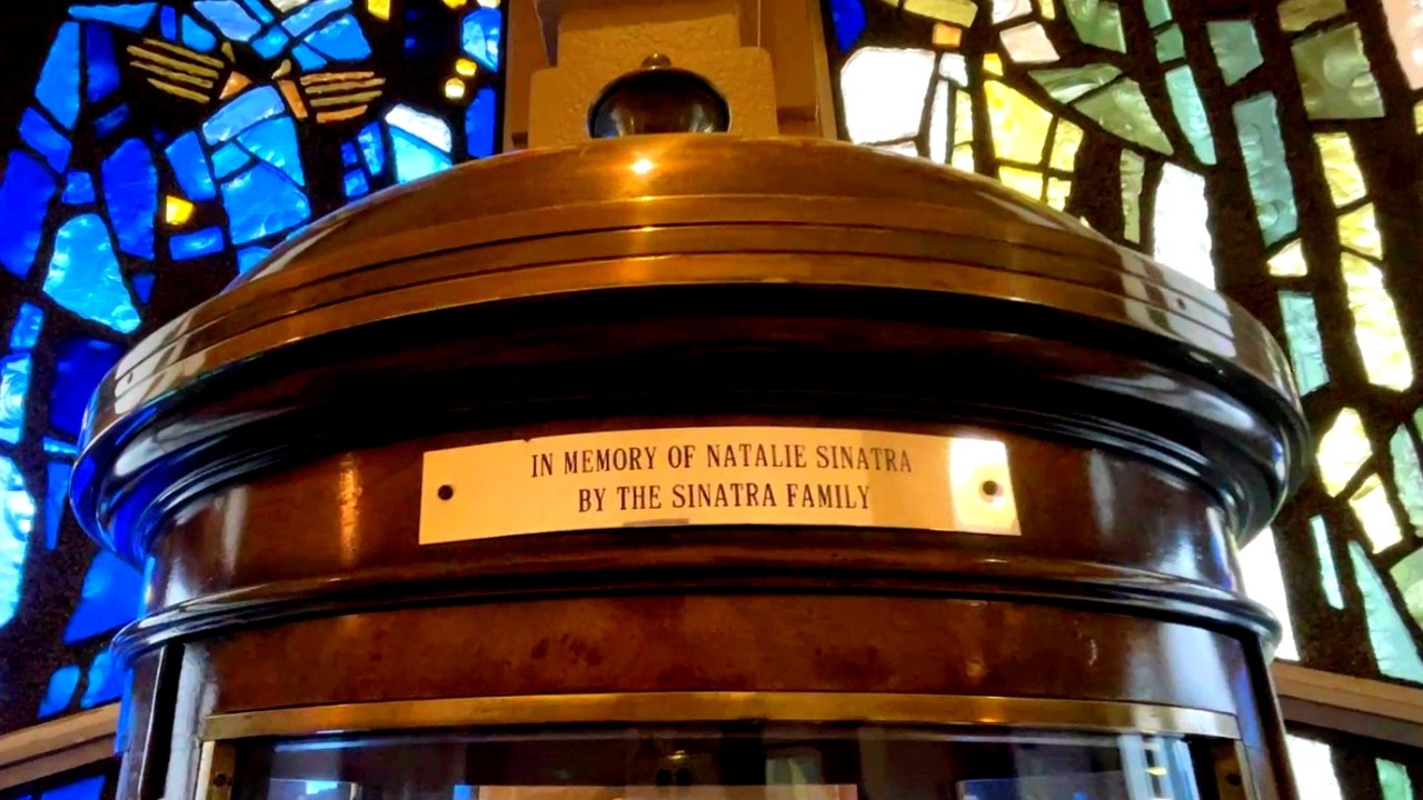 Frank Sinatra built this Palm Springs area church for his mother Dolly Sinatra!