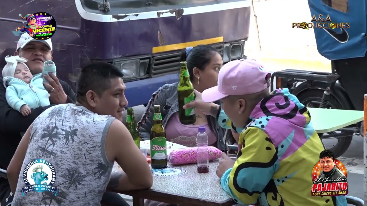 AMOR DE CHIQUILLOS - PAJARITO Y SUS CHICAS DEL AMOR...CEVICHERIA 