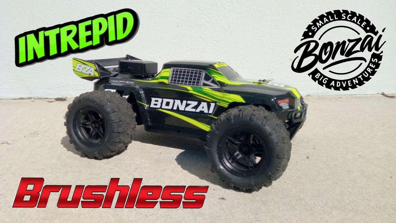 BRUSHLESS BONZAI RC INTEREPID | Speed Test on 2S It's FAST!