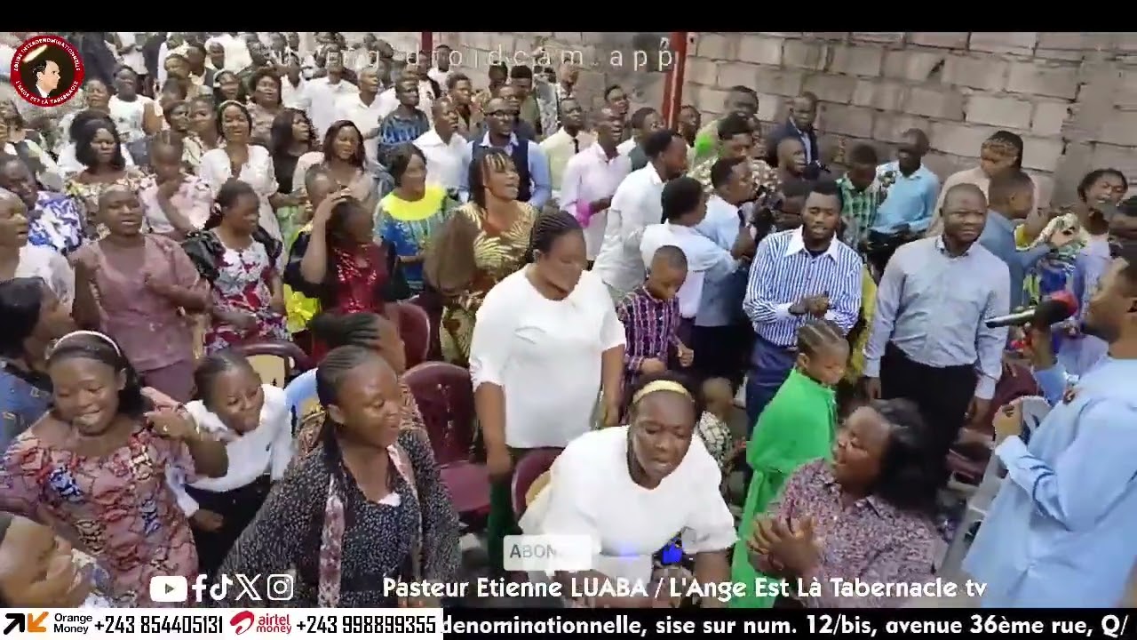 PASTEUR ETIENNE LUABA CHANTE TSHINEBA BIA TSHANANA COMPILATION AVEC ONCTION DU SAINT-ESPRIT