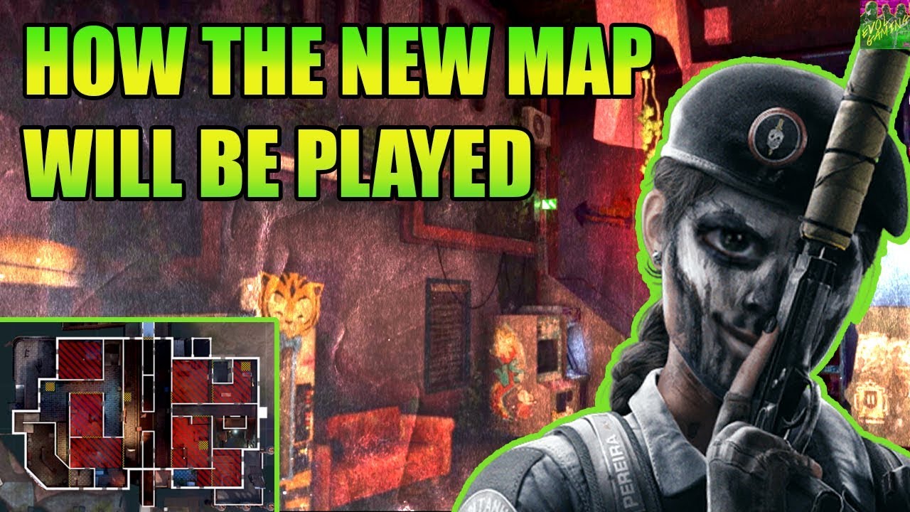 THEME PARK FULL MAP BREAKDOWN: Secret easter egg found!  Rainbow Six Siege Operation Blood Orchid