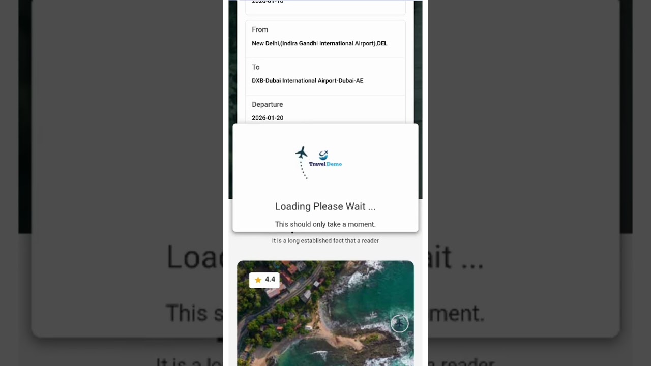 Travel Booking Business Demo - Amadeus, Sabre, Galileo &Travelport APIs. Affordable, Mobile-Friendly