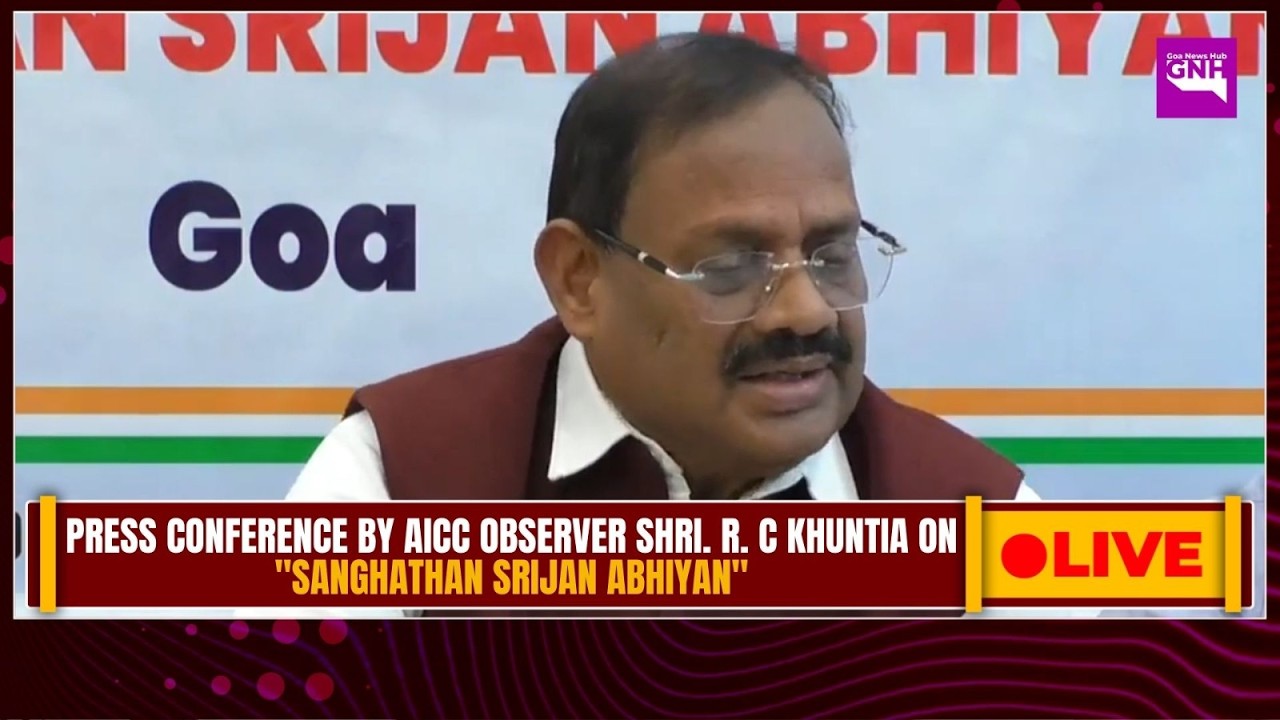 PRESS CONFERENCE | AICC OBSERVER R. C. KHUNTIA | SANGHATAN SRIJAN ABHIYAN | 27/02/2026 | 🔴 GNH_LIVE