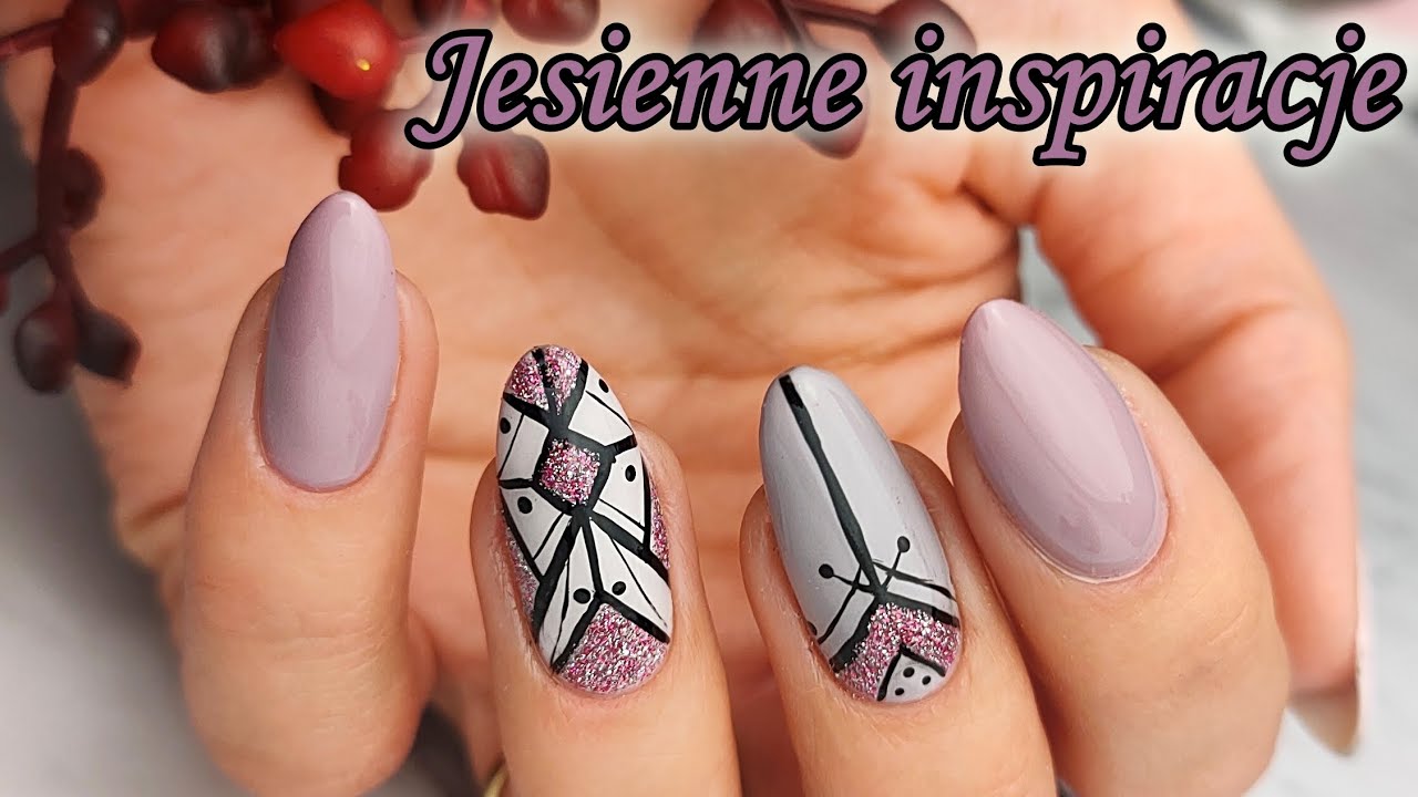 Jesienne paznokcie inspiracje 2021 - Lakierowniczka