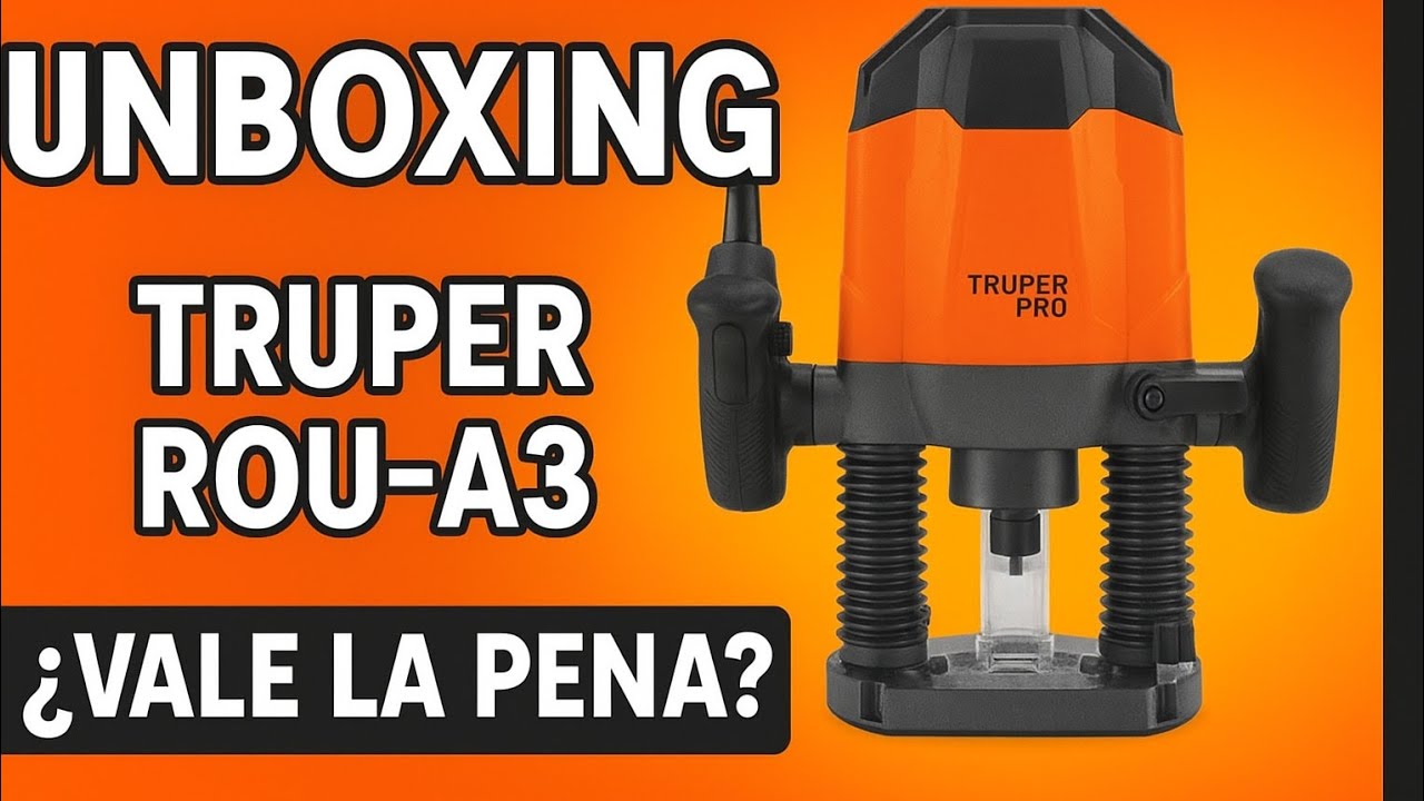 25.- ROUTER PARA MADERA TRUPER PROFESIONAL