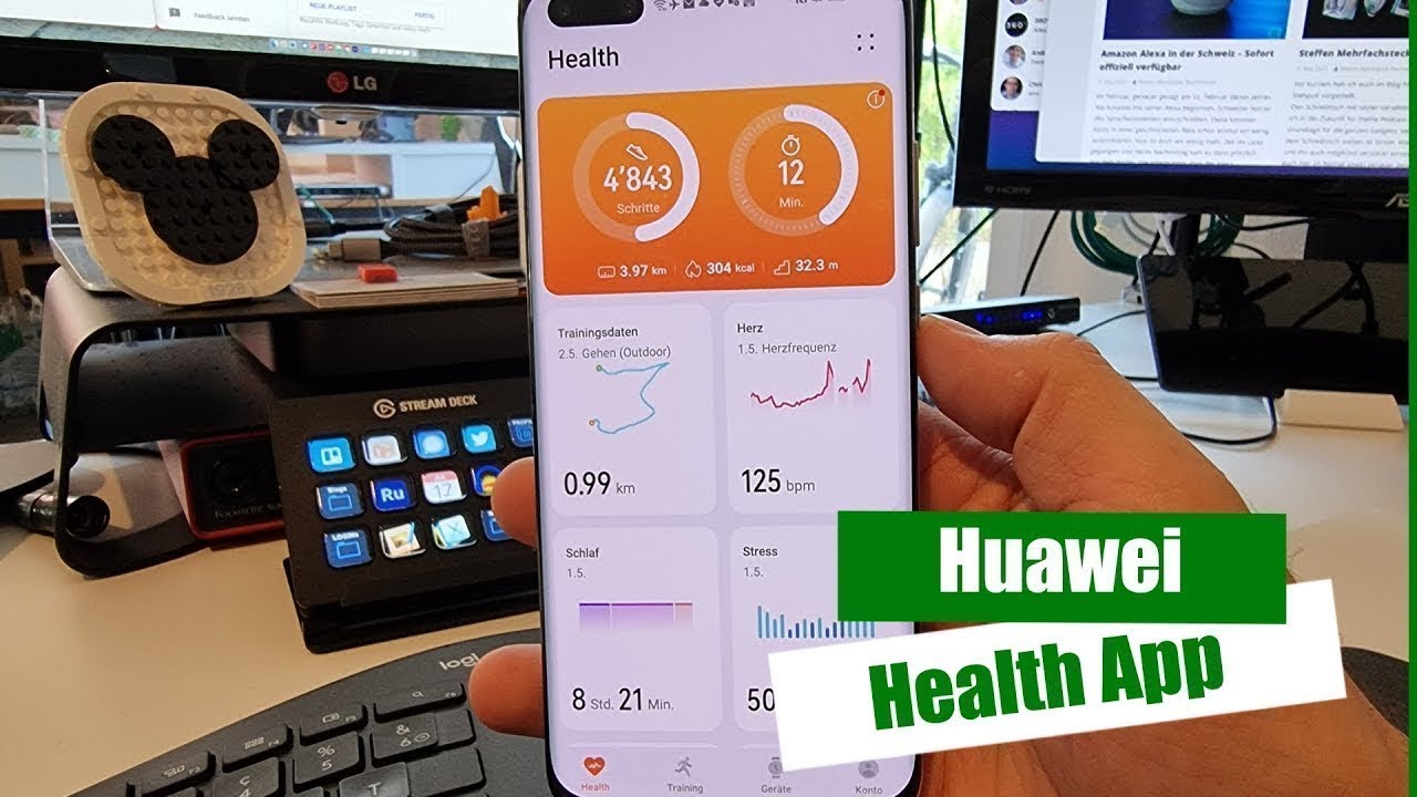 HUAWEI Health - Das kann die App #huawei | Deutsch | 4K