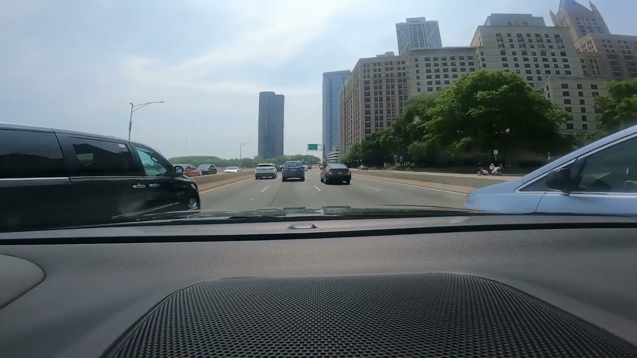 Chicago, Illinois to South Bend, Indiana - Interstate 90