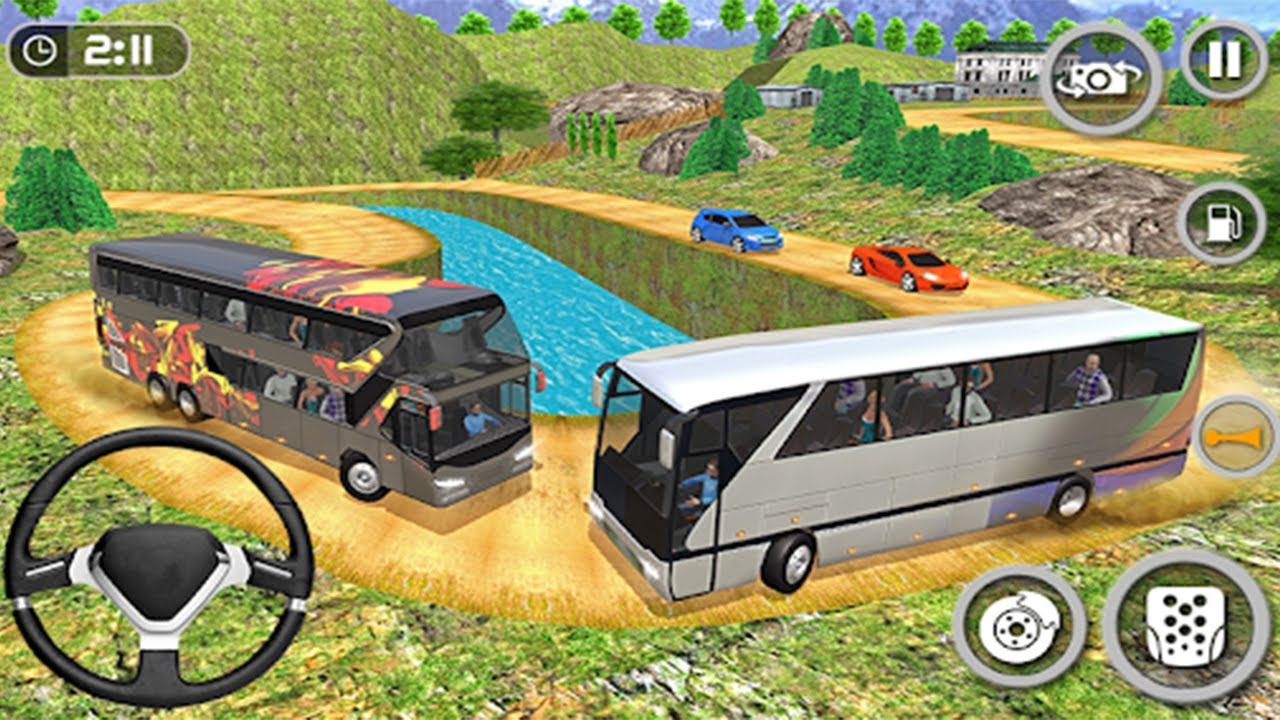 Coach Bus Simulator 2018 Mobile Bus Driving | Bus Transporter - Android GamePlay#3 FHD