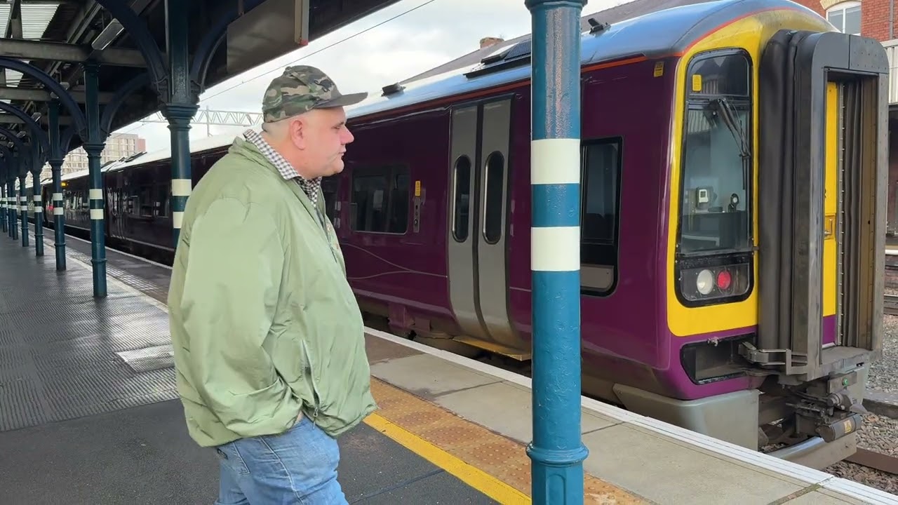 Trains and Announcements during my trip to Stockport 17/01/26