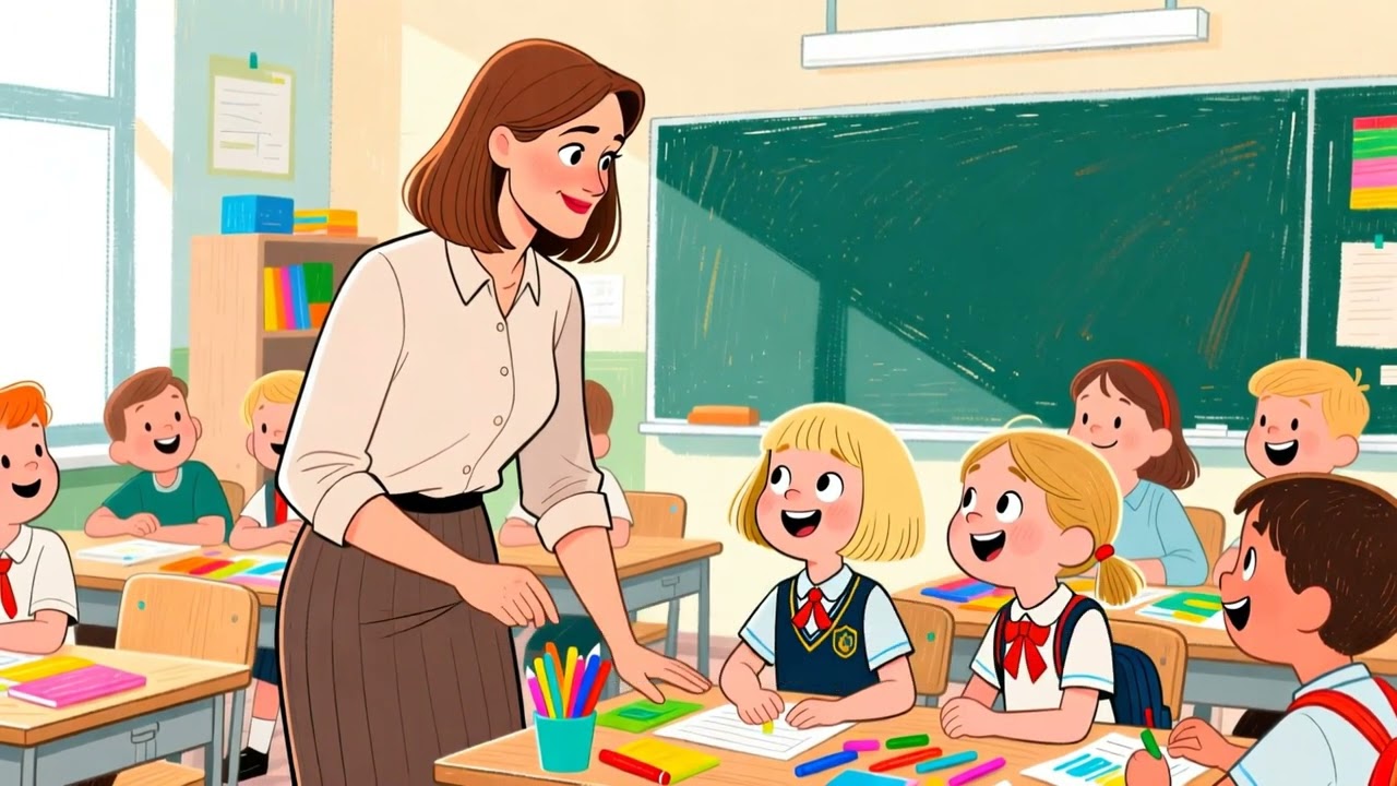 A Day in the Classroom عبارات إنجليزية للمعلمين في الفصل الدراسي