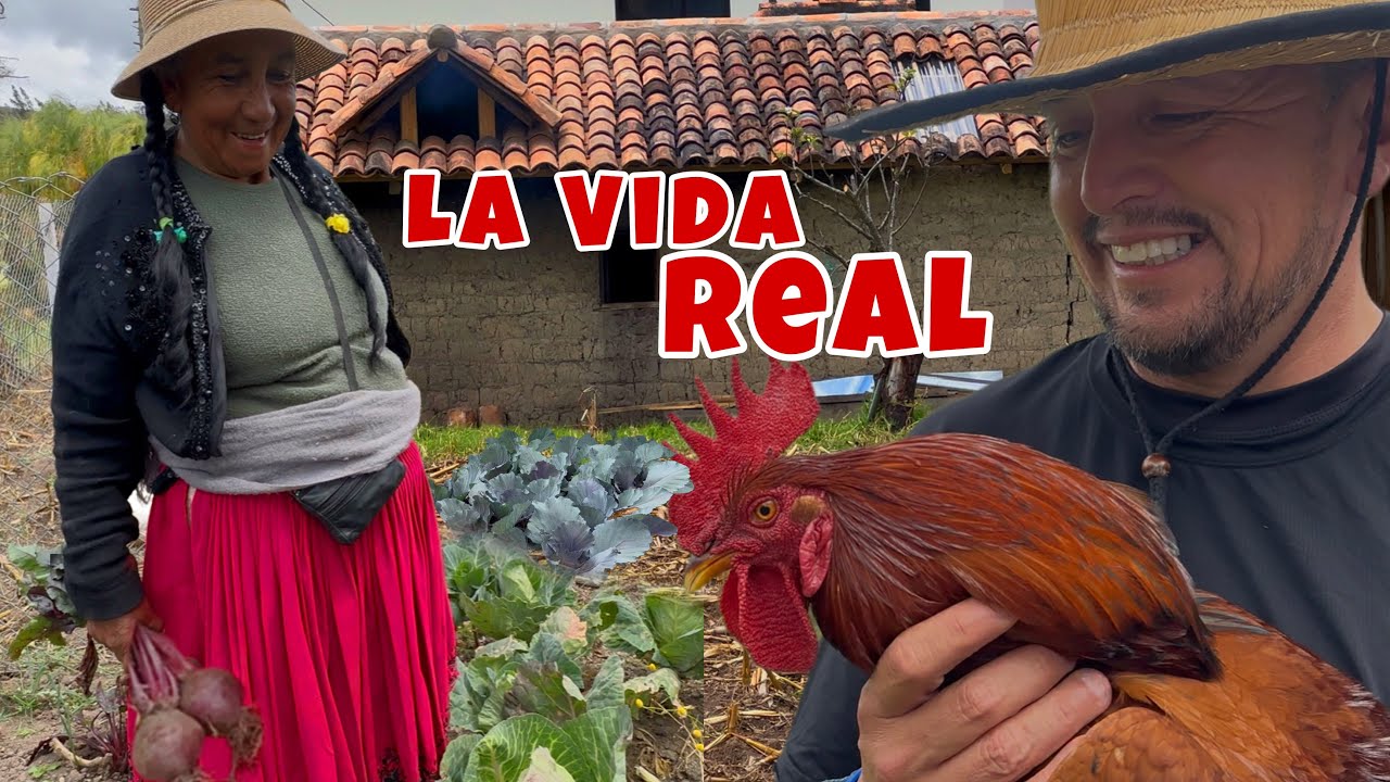 DEJO la CIUDAD para encontrar PAZ y su VIDA REAL 😍🐓 Josué y Elie 