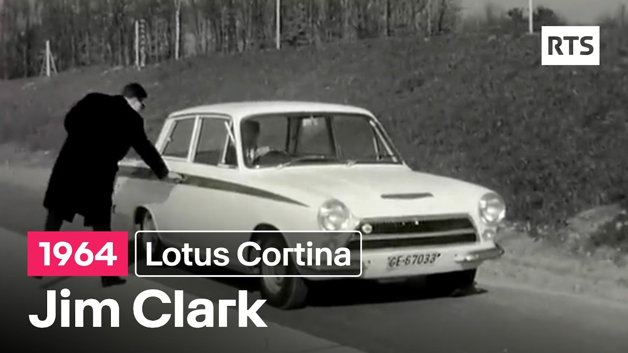 Jim Clark and his Lotus Cortina  (1964)