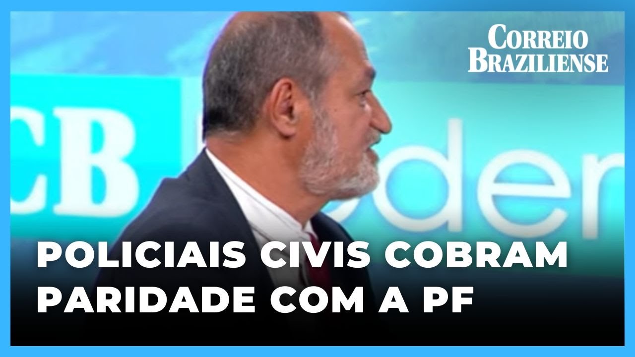 PRESIDENTE DO SINPOL-DF FALA SOBRE O IMPASSE PARA O REAJUSETE SALARIAL DA PC | CB.PODER