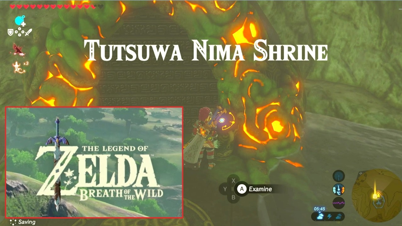 TUTSUWA NIMA SHRINE - THE LEGEND OF ZELDA - BREATH OF THE WILD