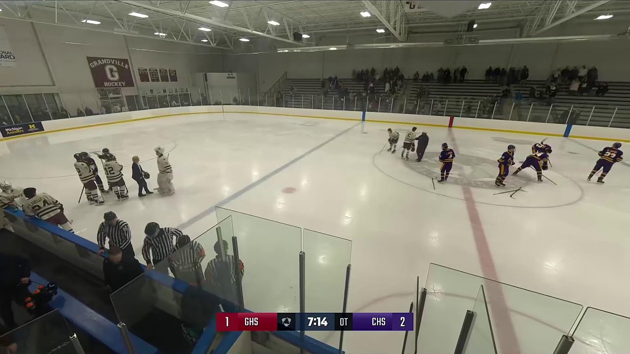 Boys Varsity Ice Hockey vs Caledonia High School Mens Varsity IceHockey