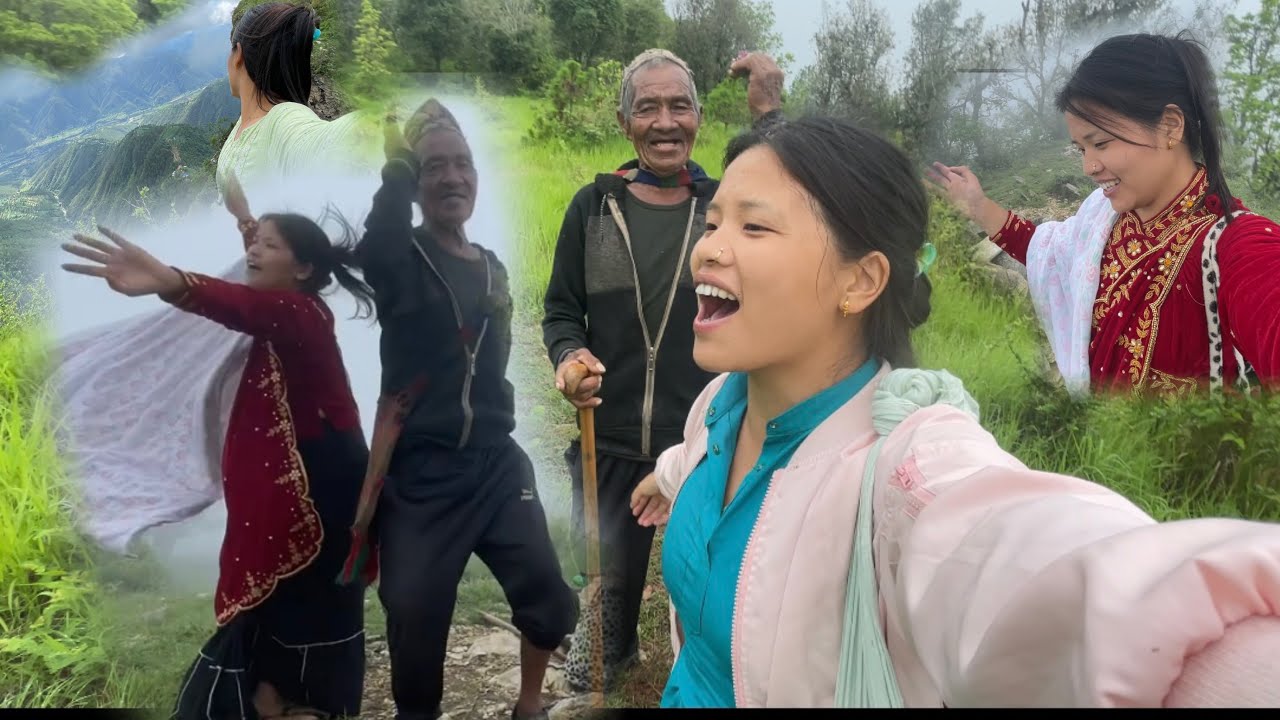 80barshako buwako 16barse jos 😂🤘🏾|| jawanima 15/16 taruni paxi parthe re🥵 xori junglema masti gardai