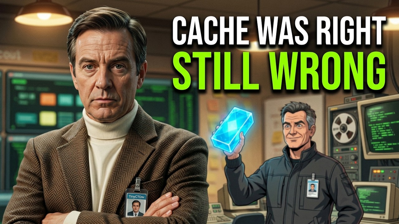 EP045 &mdash; ScopeCreep explains why the cache was correct yesterday was predictable | Tiny CTO