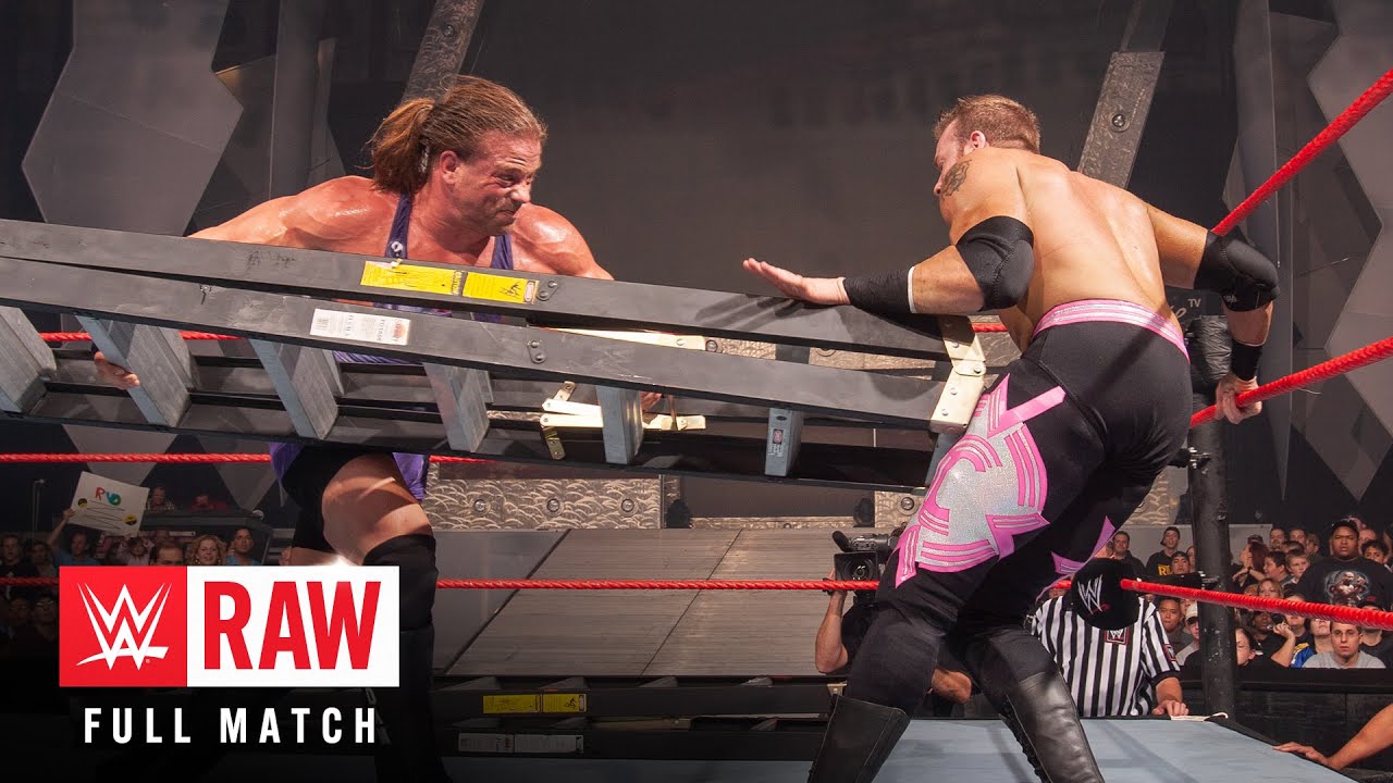 FULL MATCH: Christian vs. Rob Van Dam — Intercontinental Ladder Match: Raw, Sept. 29, 2003