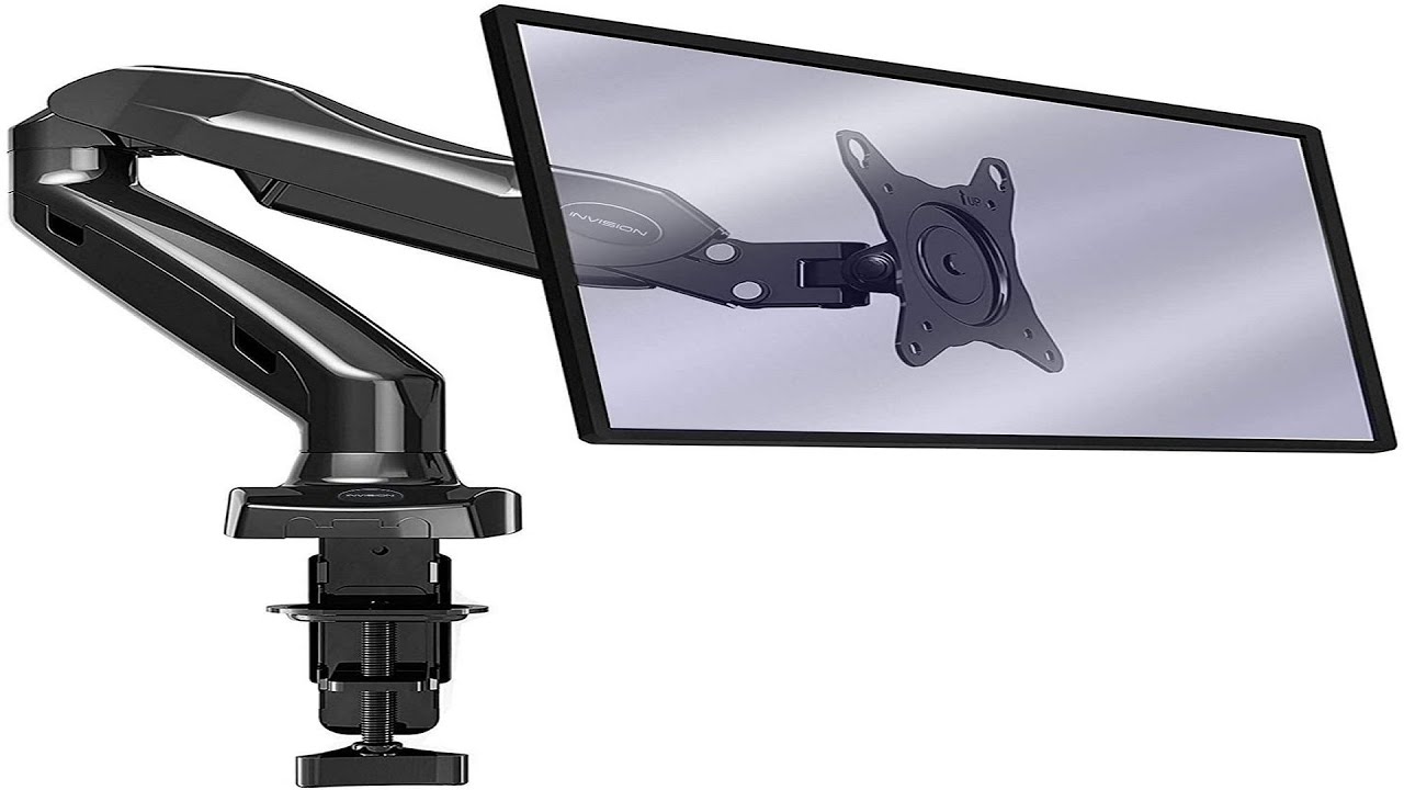 Invision MX150 braccio supporto monitor pc. Unboxing recensione e montaggio. ITA
