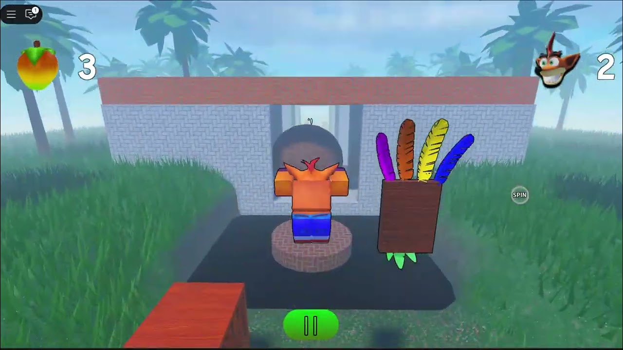 Playing Crash Bandicoot Adventure In Roblox (Part 2)